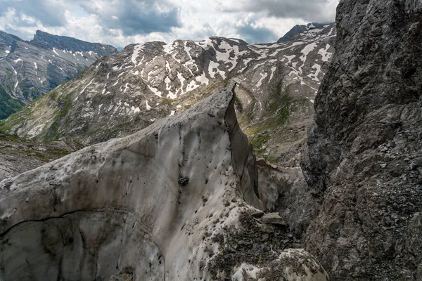 Fantasztikus Túra Lechquellen Hegységben Vorarlberg Ben Ausztria Lech Warth Bludenz — Stock Fotó