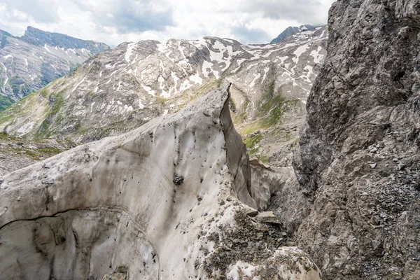 Fantasztikus Túra Lechquellen Hegységben Vorarlberg Ben Ausztria Lech Warth Bludenz — Stock Fotó