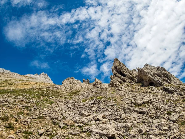 Randonnée Fantastique Seebensee Drachensee Dans Les Montagnes Mieminger Près Ehrwald — Photo