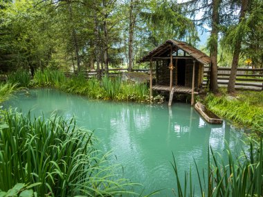 Otztal, Tyrol 'daki Umhausen yakınlarındaki Taş Devri köyünü ziyaret edin.