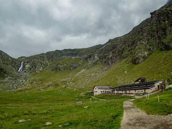 Hike Sponser Lakes Meraner Land Texelgruppe Nature Park Partschins South — Stock Photo, Image