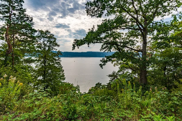 Herrliche Herbstwanderung Bei Sipplingen Und Überlingen Bodensee Mit Fantastischen Ausblicken — Stockfoto