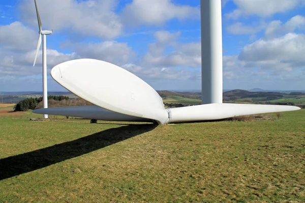 Rotor Wind Turbine Ground — Stock Photo, Image