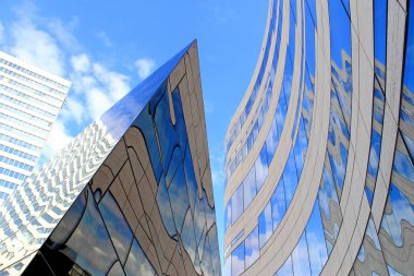 Ofis Binası, atış soyut yansıma dilimler