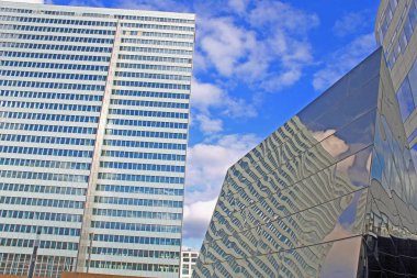 Ofis Binası, atış soyut yansıma dilimler