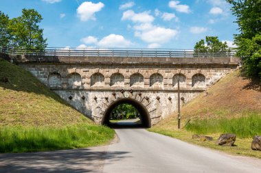 Görevden Alınan Dortmund-Ems Kanalı - Eski gezi, Datteln yakınlarındaki yol köprüsü