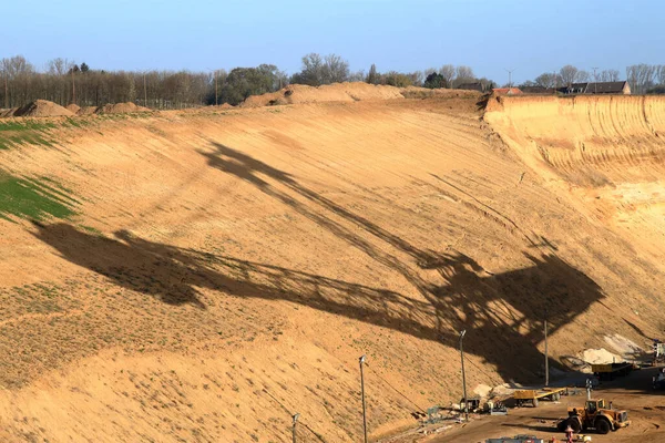 Shadow Lignite Excavato Whats Future — Stock Photo, Image