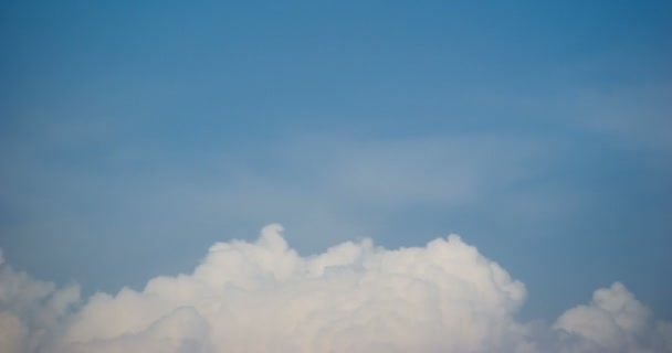 Humo Blanco Como Nubes Lapso Tiempo Imágenes — Vídeo de stock