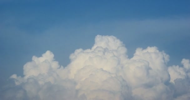 Witte Rook Als Wolken Tijd Vervallen Beelden — Stockvideo