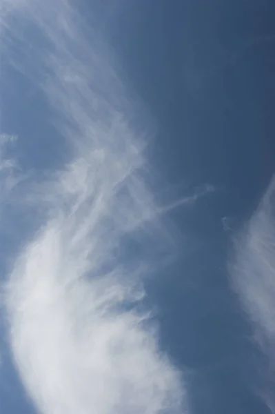Stratus Floccus Clouds Середине Дня Небе — стоковое фото
