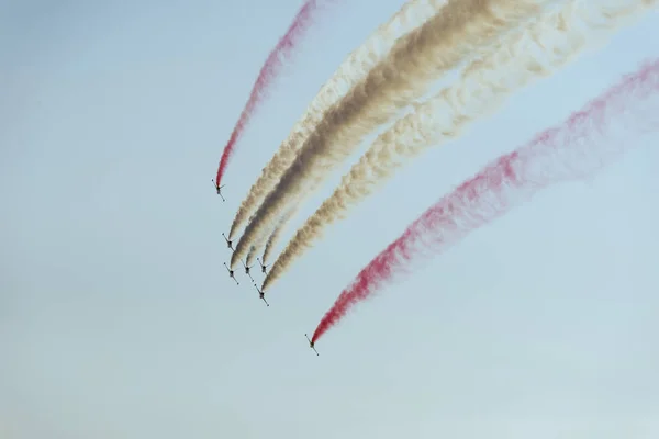 Izmir Turkije September 2018 Solo Turk Voert Een Air Show — Stockfoto