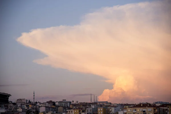 Interessante Vorm Stratocumulus Type Wolken — Stockfoto