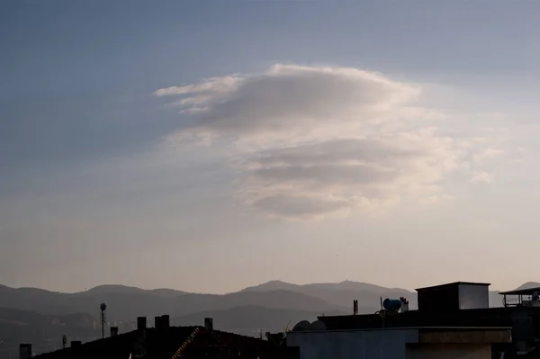 Облачное Небо Типа Altocumulus — стоковое фото