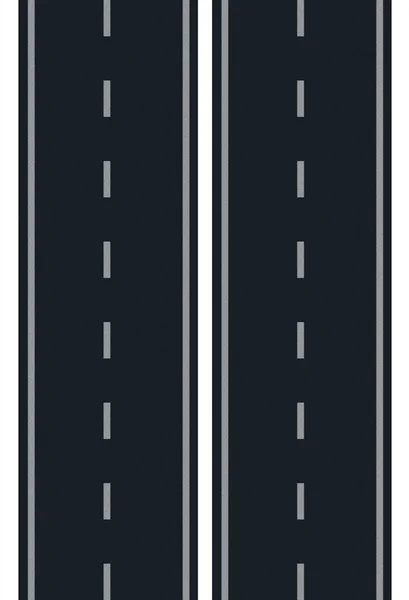 Road Illustration White Background — Stock Photo, Image