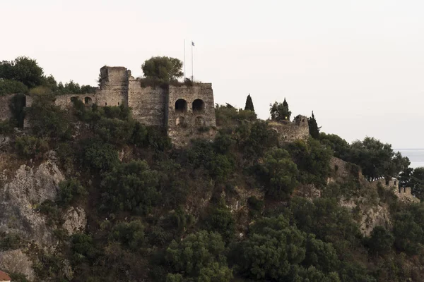 Κάστρο Της Πάργας Ελλάδα Ημέρα Ώρα Πυροβόλησε — Φωτογραφία Αρχείου