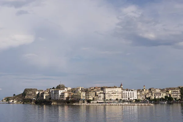 Corfu Grécia Junho 2018 Estrutura Arquitectónica Ilha Corfu Grécia — Fotografia de Stock