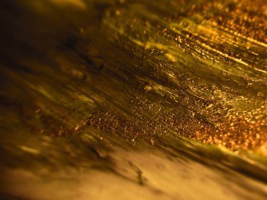 Altın renkli soyut boya arka plan doku