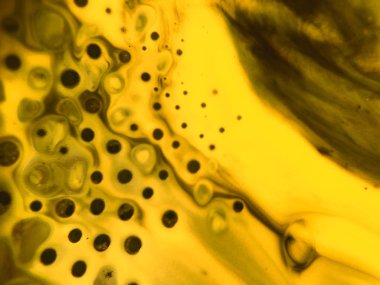 Altın renkli soyut boya arka plan doku