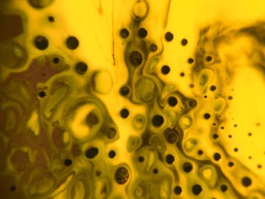 Altın renkli soyut boya arka plan doku