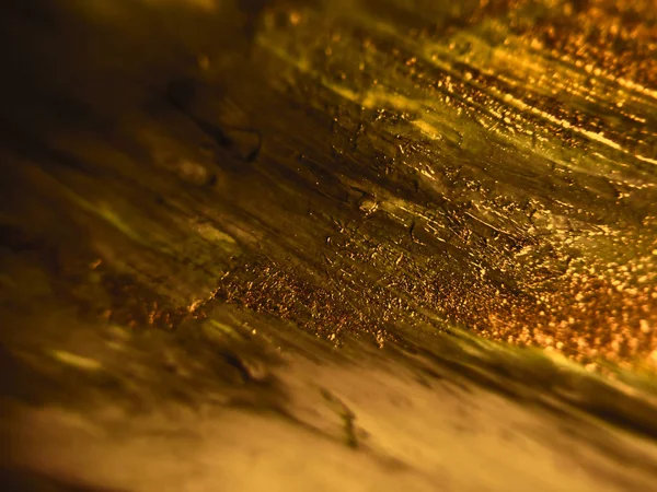 Altın Renkli Soyut Boya Arka Plan Doku — Stok fotoğraf