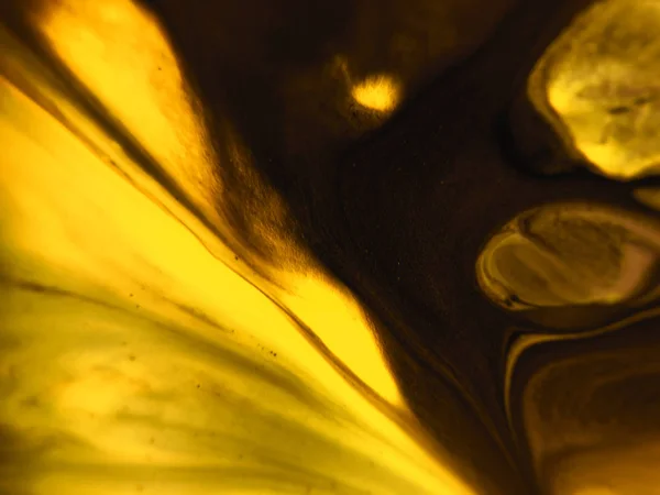 Altın Renkli Soyut Boya Arka Plan Doku — Stok fotoğraf