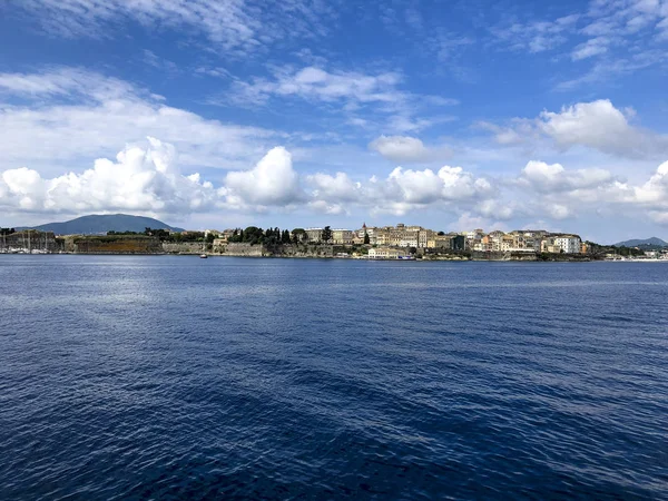 Korfu Yunanistan Haziran 2018 Korfu Adası Yunanistan Mimari Yapısı — Stok fotoğraf