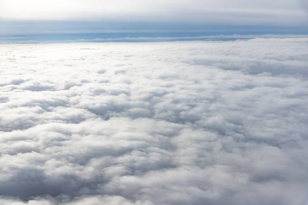 Above the fluffy clouds. — Stock Photo, Image