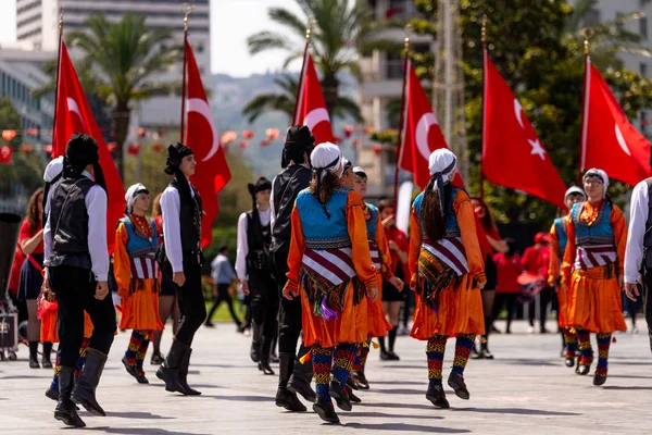 Feierlichkeiten zum Gedenken an Mustafa Kemal Atatur am 19. Mai 2019 — Stockfoto