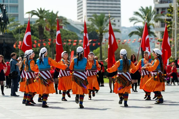 Celebração do Memoriam de Mustafa Kemal Atatur de 19 de maio de 2019 — Fotografia de Stock