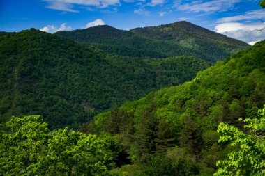 Basit ve güzel bir dağ manzarası ya da isterseniz tepelik bir arazi..