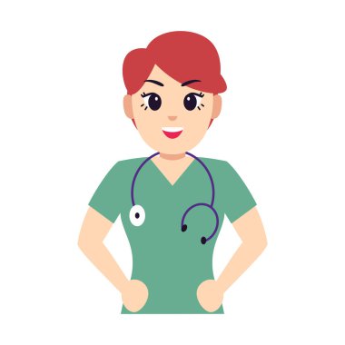Tecrit edilmiş kadın doktor.