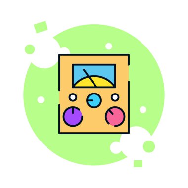 İzolasyon frekans metre simgesi