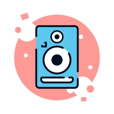 İzolasyon müzik çalar simgesi