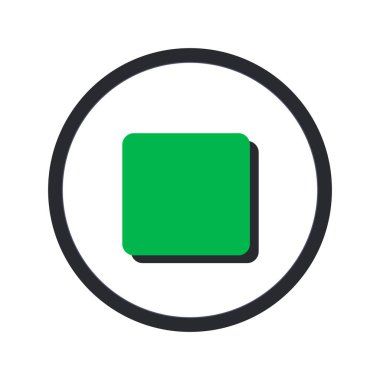 İzole müzik çalma düğmesi