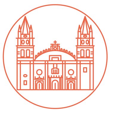 İzole edilmiş kilise alanı