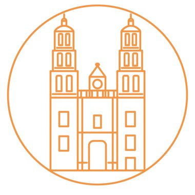 İzole edilmiş kilise alanı