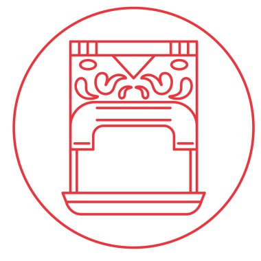 İzole edilmiş anıt alanı