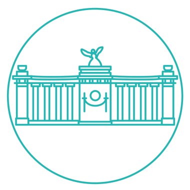 İzole edilmiş anıt alanı