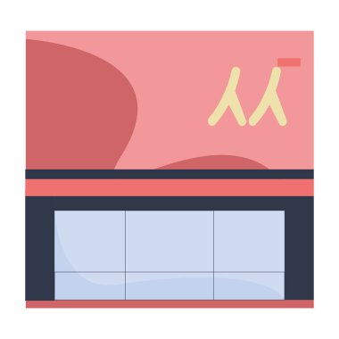 İzole edilmiş sembol Asya