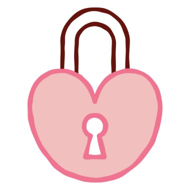 İzole edilmiş tatlı asma kilit