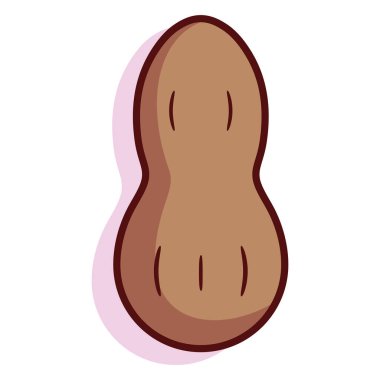 İzole edilmiş egzotik meyve.