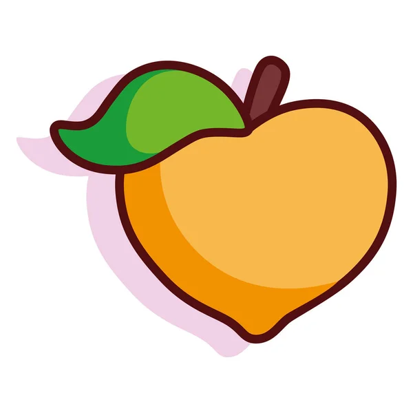 Vereinzelte Mangofrüchte — Stockvektor