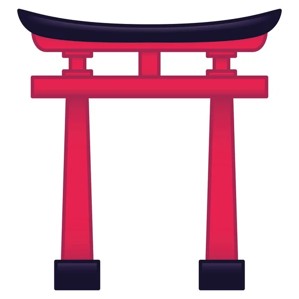Isolerad struktur japan — Stock vektor