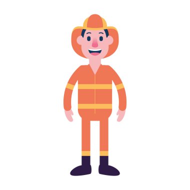 Ayrı bir itfaiyeci.