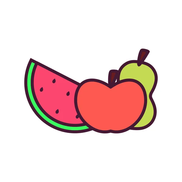 Vruchtenpakket — Stockvector