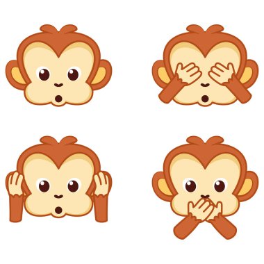 İzole edilmiş yüz ifadesi