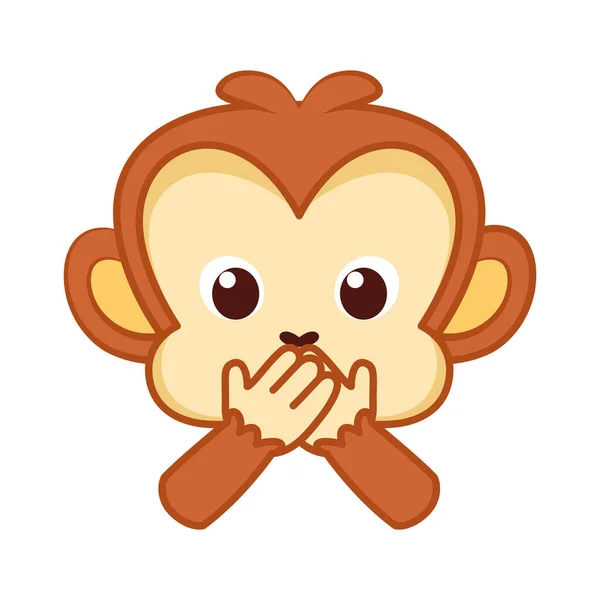Geïsoleerde lach emoji — Stockvector