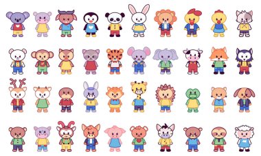 İzole edilmiş grup hayvanları.