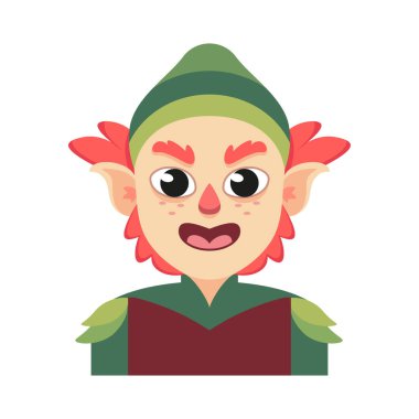 İzole elf ortaçağ