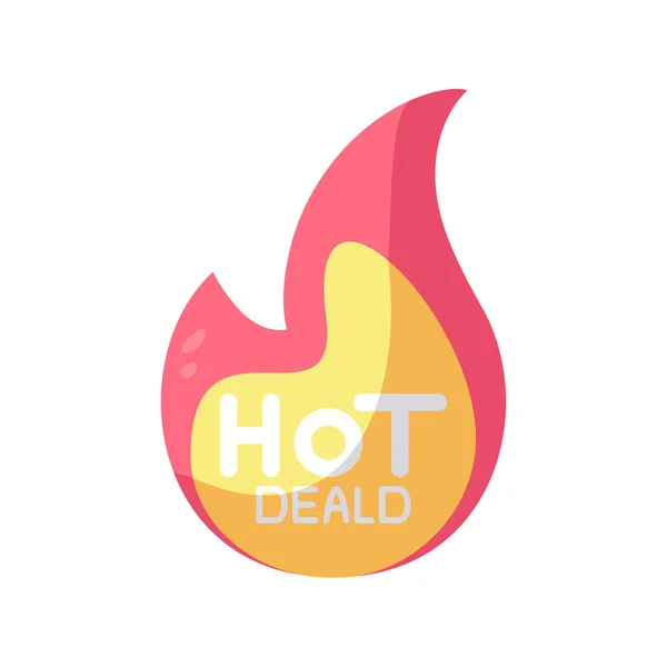 Isolated hot sale symbol — Stock Vector